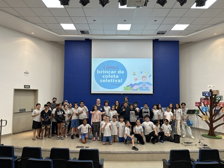 EDUCAÇÃO QUE TRANSFORMA: PEQUENOS “HERDEIROS DO FUTURO” VISITAM A AMBIENT