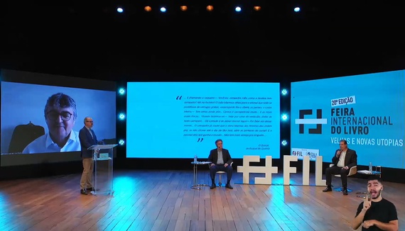 A UTOPIA DA ÁGUA ABRE O CICLO DE CONFERÊNCIAS DA 20ª FEIRA INTERNACIONAL DO LIVRO DE RIBEIRÃO PRETO