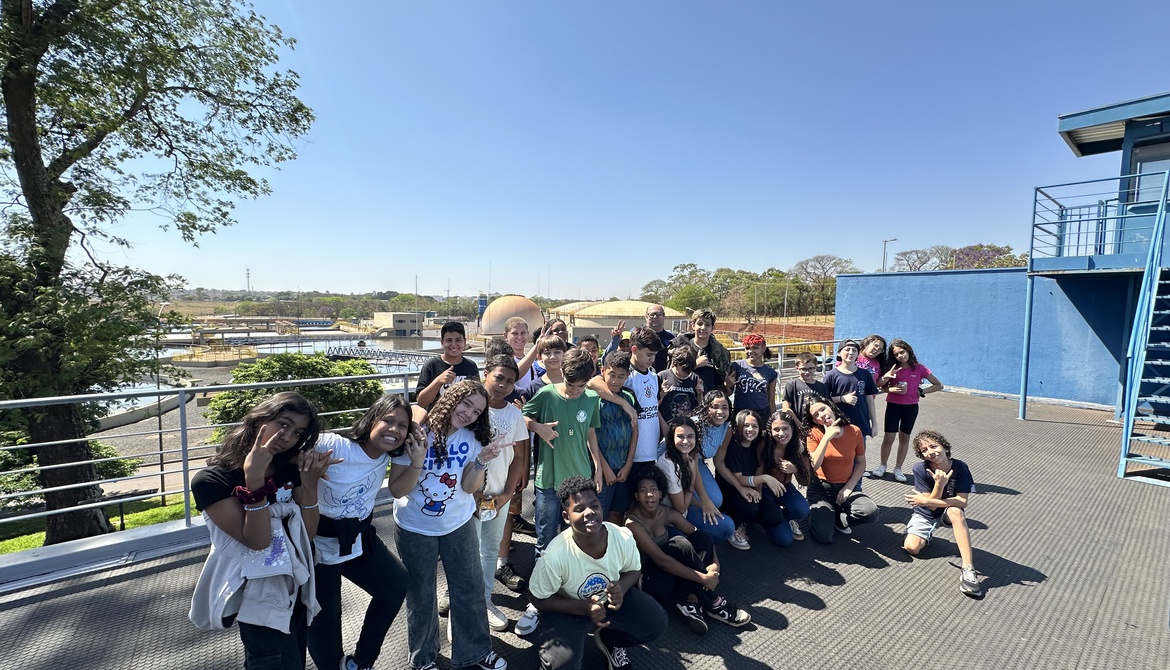HERDEIROS DO FUTURO: ALUNOS APRENDEM SOBRE SANEAMENTO E SUSTENTABILIDADE NA GS INIMA AMBIENT